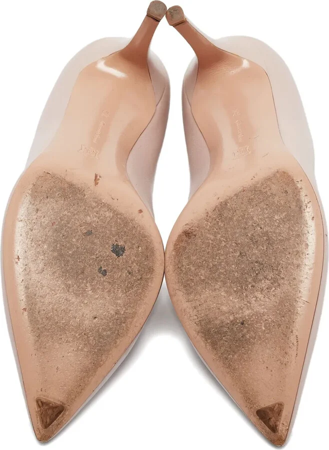 2024 Leather Pointed-Toe Pumps - Image 4
