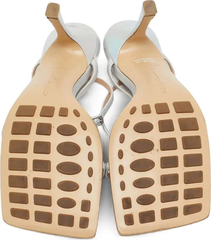 2024 Patent Leather Square-Toe Sandals - Image 4