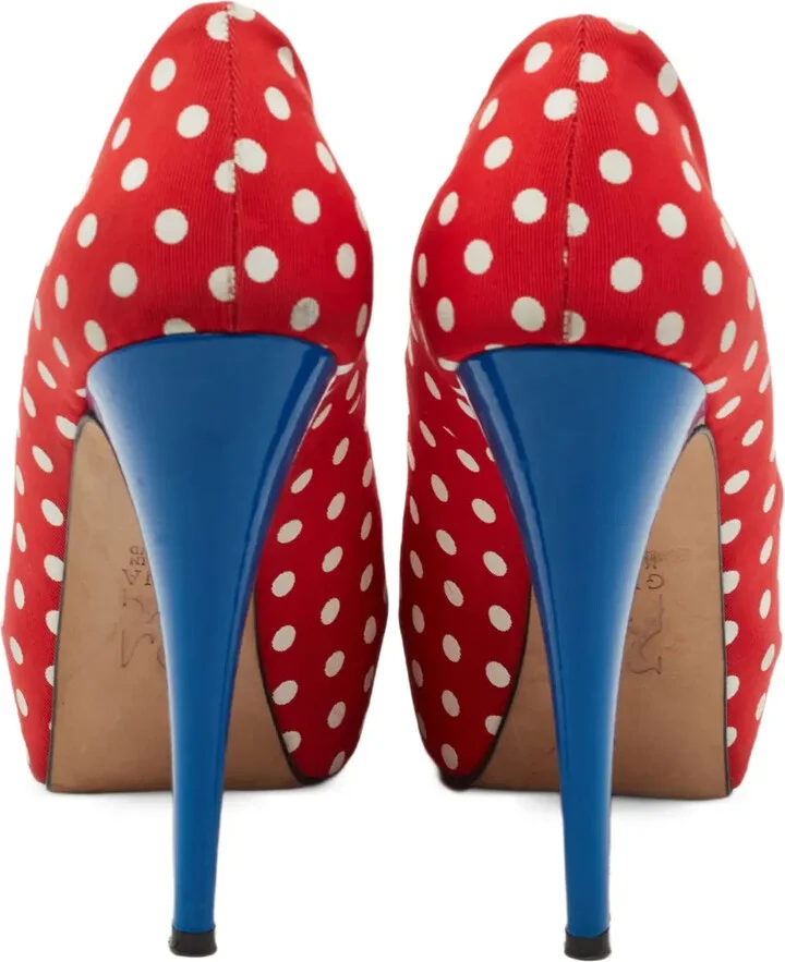 2024 Polka-Dot Platform Pumps - Image 3