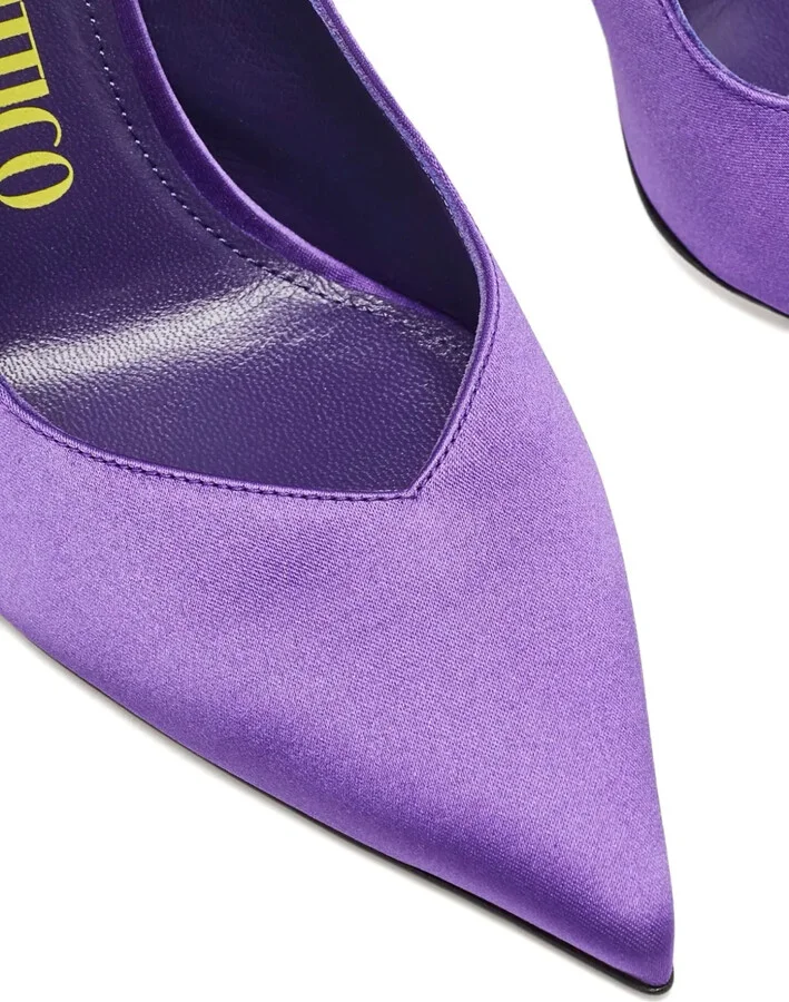 2024 pre-owned 115mm Venus pointed-toe ankle-tie pumps - Image 5