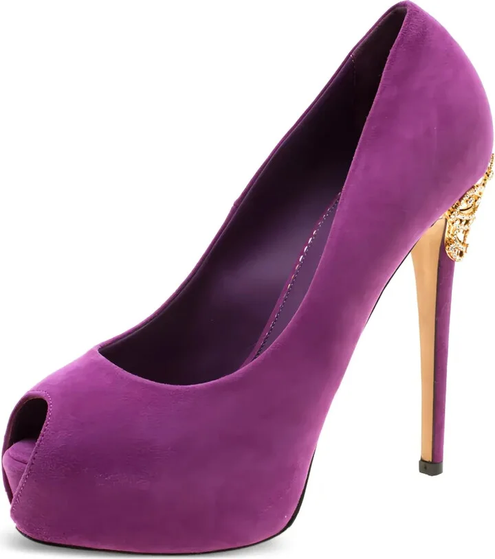 2024 Pre-Owned 140mm Open-Toe Pumps - Image 2