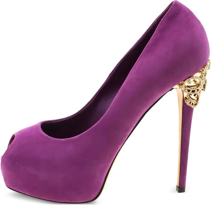 2024 Pre-Owned 140mm Open-Toe Pumps
