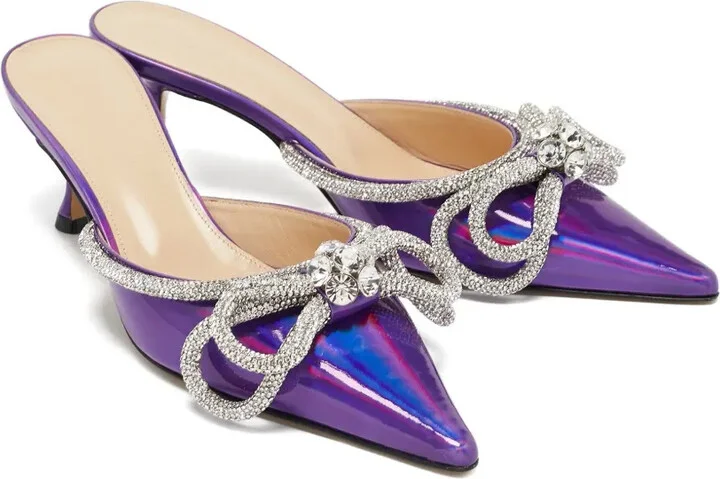 2024 Pre-Owned 65mm Crystal Bow Pumps - Image 3
