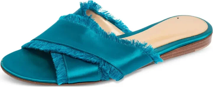 2024 Pre-Owned Crisscross-Fringed Sandals - Image 2