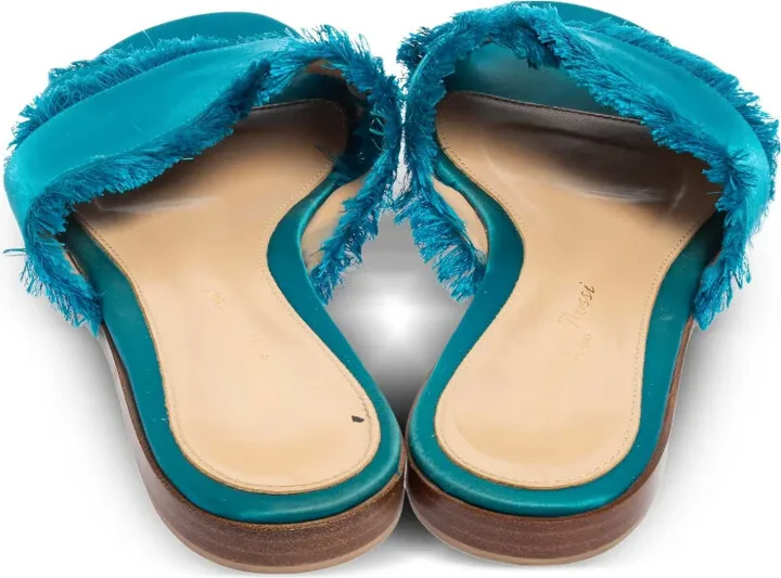 2024 Pre-Owned Crisscross-Fringed Sandals - Image 4
