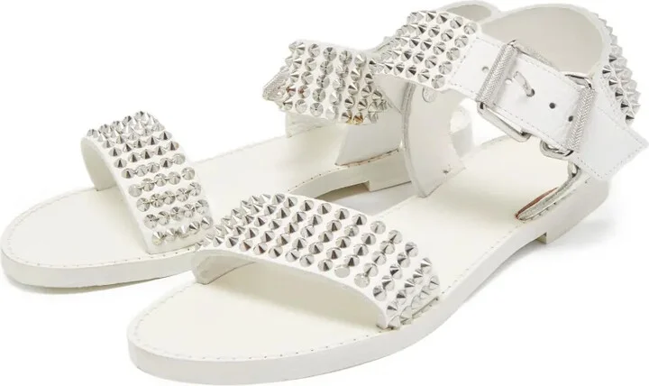 2024 Pre-Owned Studded Leather Sandals - Image 2