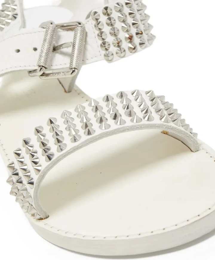 2024 Pre-Owned Studded Leather Sandals - Image 5