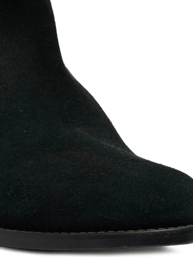 2024 Pre-Owned Suede Zip Ankle Boots - Image 5