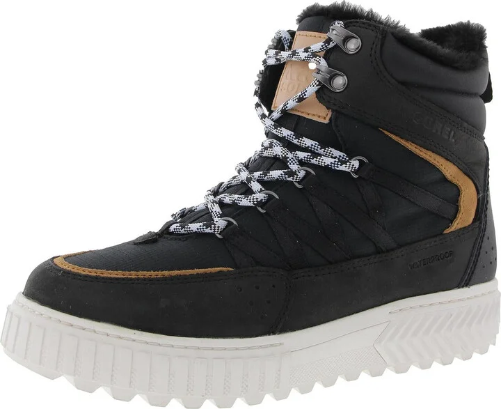 2088351010 Womens Waterproof Leather Winter & Snow Boots