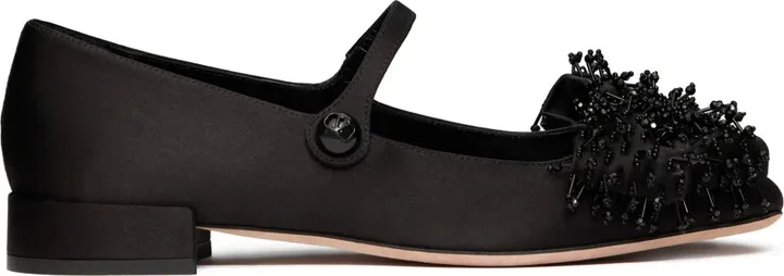20mm Bowjane Mary-Jane ballerina shoes