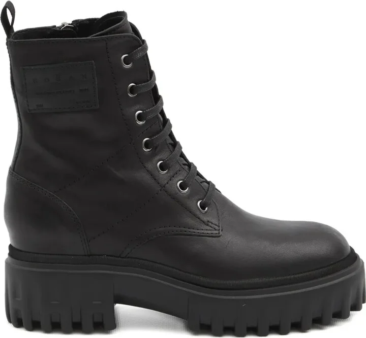 20mm Lace-Up Platform Boots
