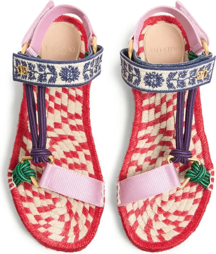 20mm Lake Powell embroidered sandals - Image 4