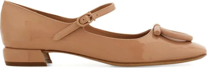 20mm Maxi Gancini Mary Jane pumps