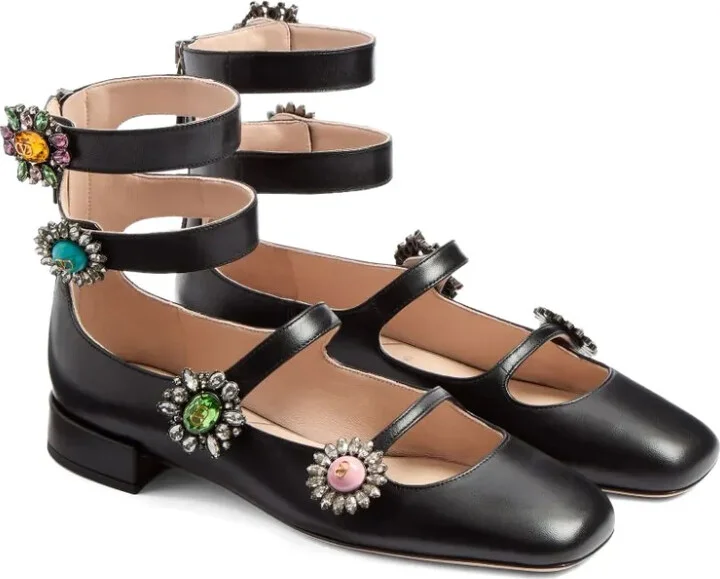 20mm Preshoes jewelled ballerina shoes - Image 2