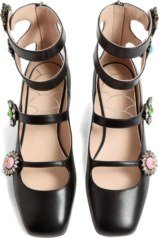 20mm Preshoes jewelled ballerina shoes - Image 4