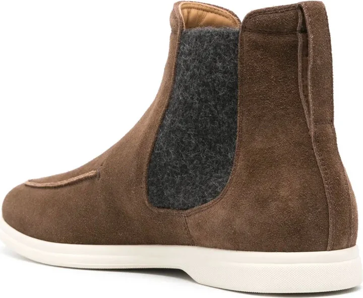 20mm Suede Ankle Boots - Image 3
