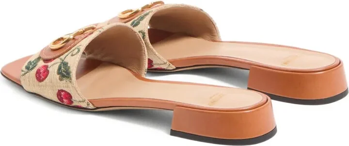 20mm VLogo Signature Cherryfic-motif sandals - Image 3
