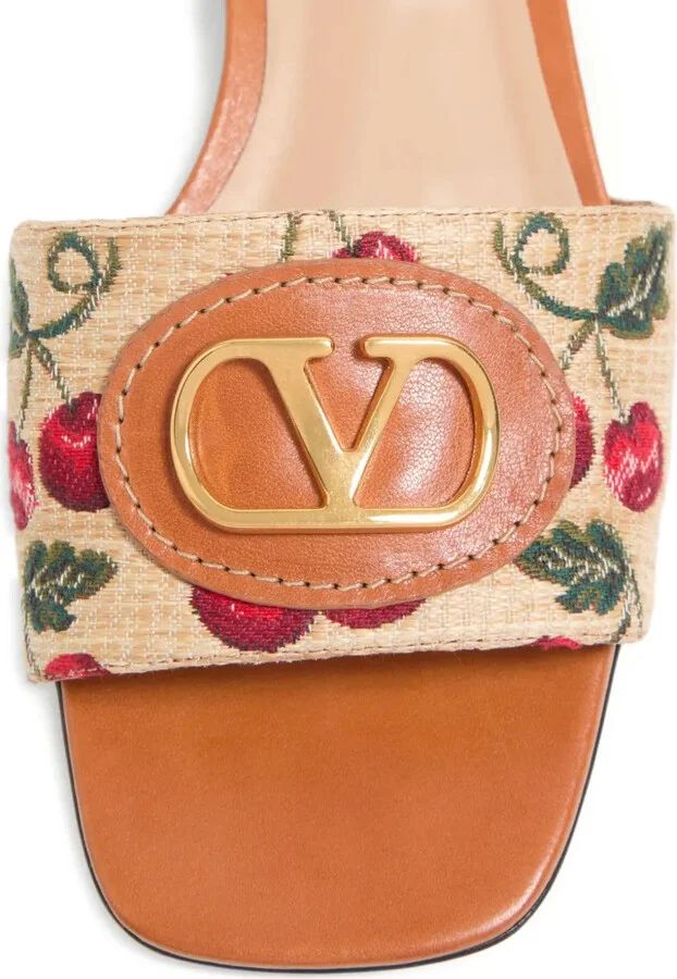 20mm VLogo Signature Cherryfic-motif sandals - Image 5