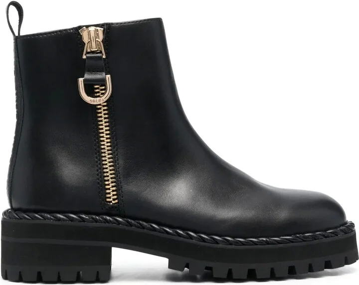 214 Leather Ankle Boots