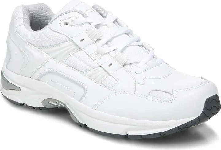 23 Walk Sneakers Women US 7.5 White Low Top Comfort Running Shoes EEE3926