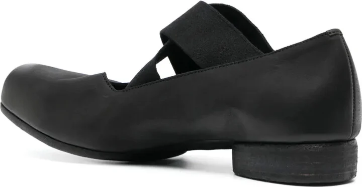 23mm Square-Toe Leather Ballerina Shoes - Image 3