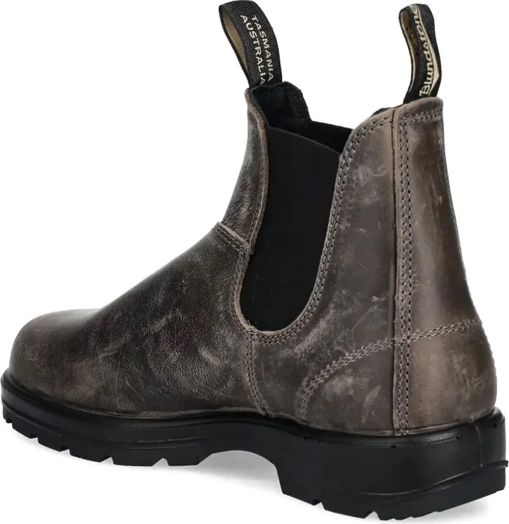 2446 Elastic-Sided Leather Boots - Image 2