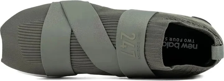 247 Knit "Black/Olive" sneakers - Image 3