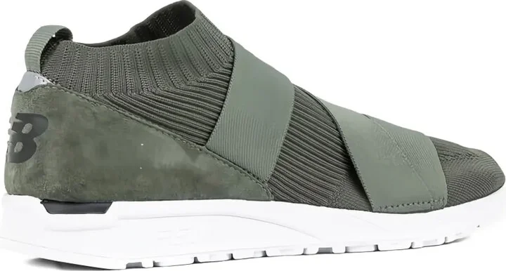 247 Knit "Black/Olive" sneakers - Image 5