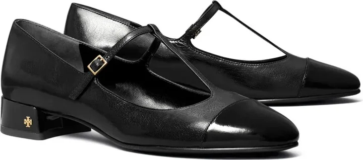 25mm cap-toe T-strap ballerina shoes - Image 2