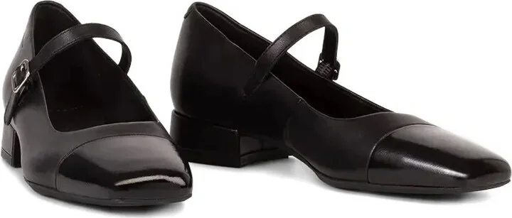 25mm Debbi buckled square-toe pumps - Image 2