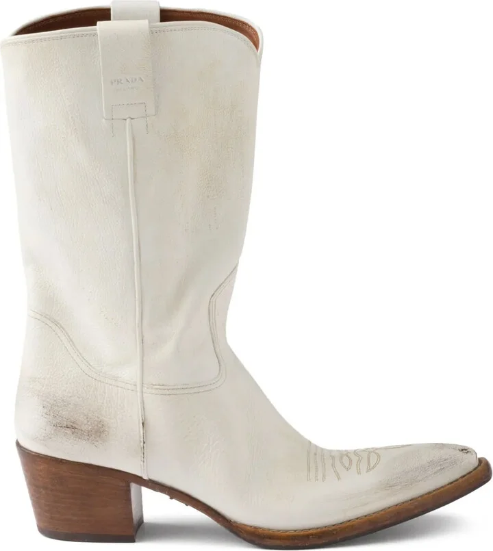25mm Leather Boots
