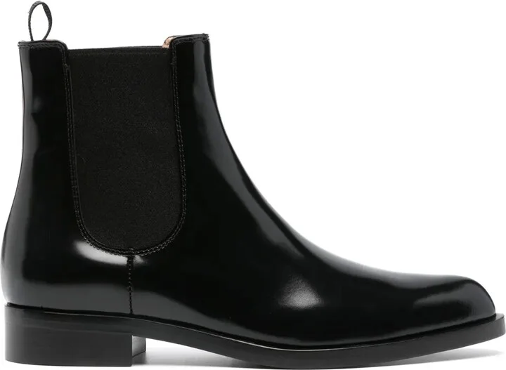 25mm leather Chelsea boots