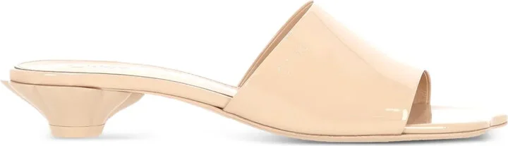 25mm Leather Mules
