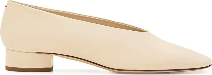 25mm Leather Pumps