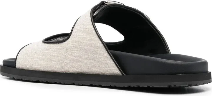 25mm Logo-Plaque Open-Toe Sandals - Image 3