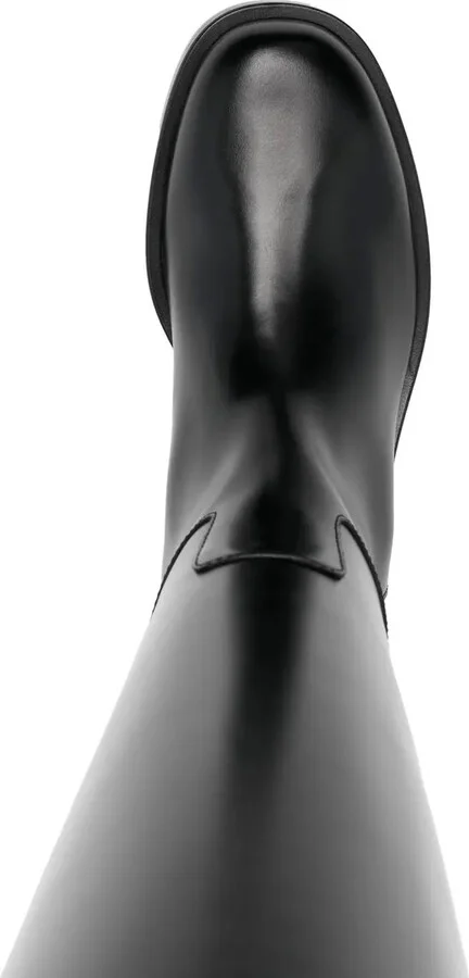 25mm Rockstud embellished knee-high boots - Image 4