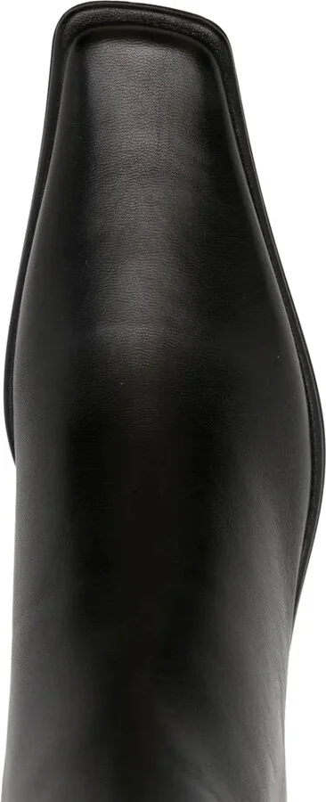 25mm Square-Toe Leather Boots - Image 4