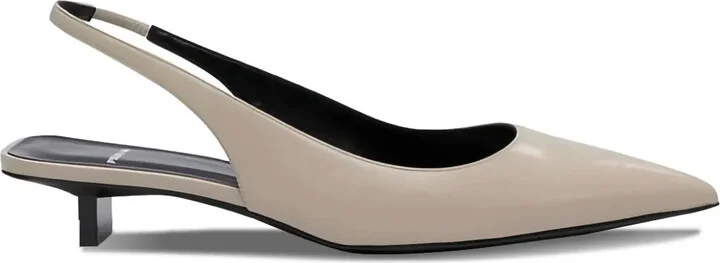 25mm Stella slingback pointed-toe pumps