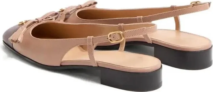 25mm Valet Du Roi Slingback Ballet Flats - Image 3
