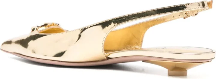 25mm VLogo slingback pumps - Image 3
