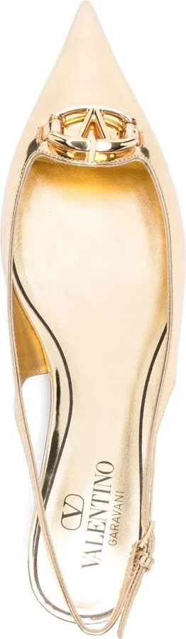 25mm VLogo slingback pumps - Image 4