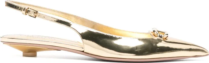 25mm VLogo slingback pumps