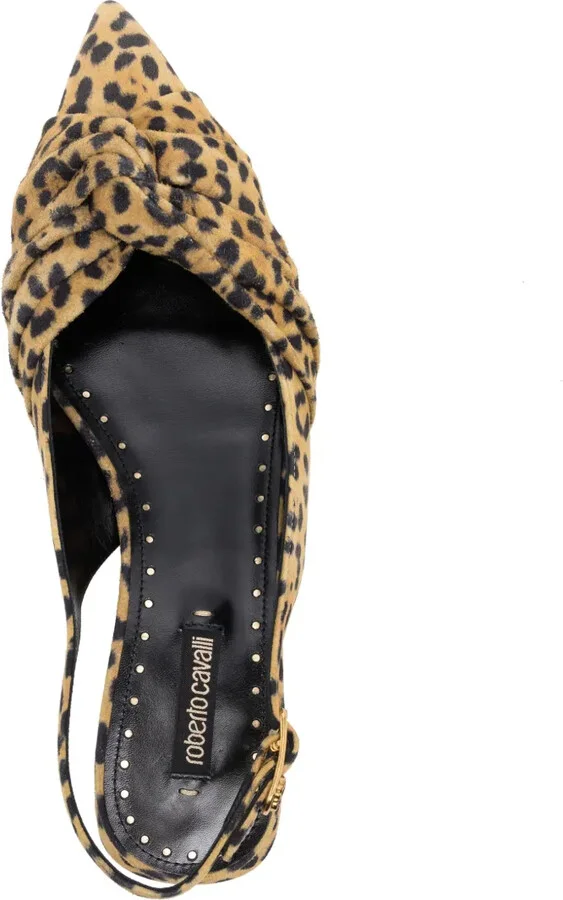 27mm Le Pettegole leopard-print pumps - Image 4
