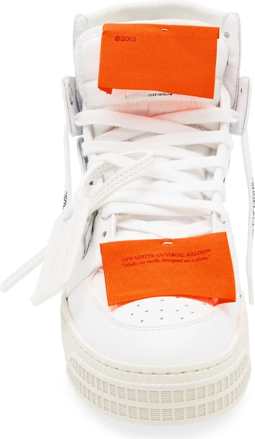 3.0 Off Court Leather High Top Sneaker - Image 3