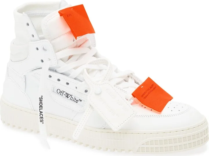 3.0 Off Court Leather High Top Sneaker