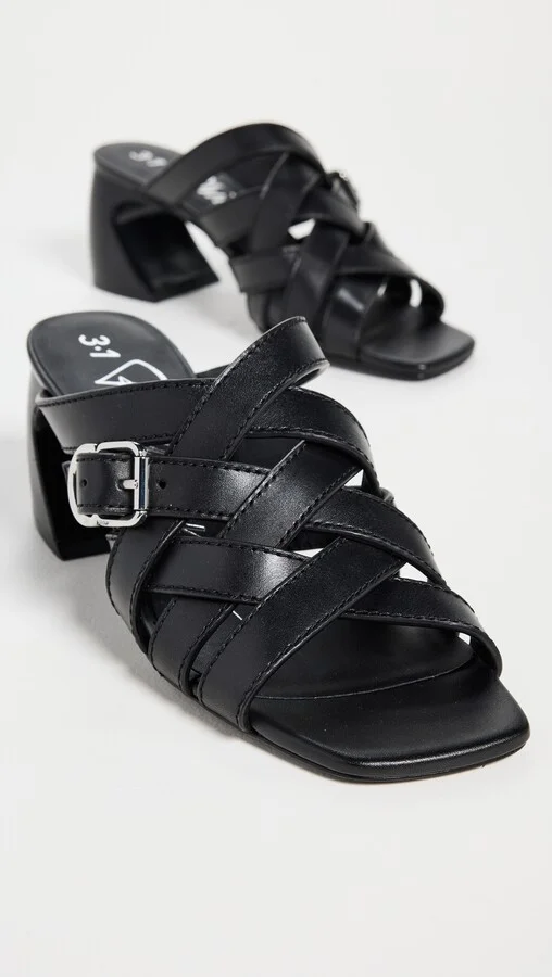 3.1 Phillip Lim ID Crescent Mules 65mm - Image 5