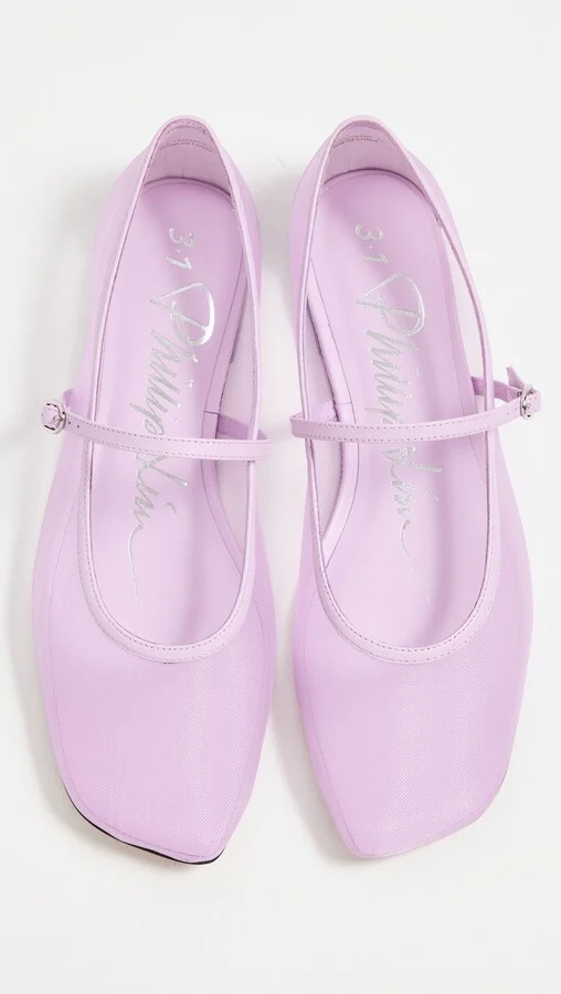 3.1 Phillip Lim ID Mesh Mary Jane Flat - Image 3