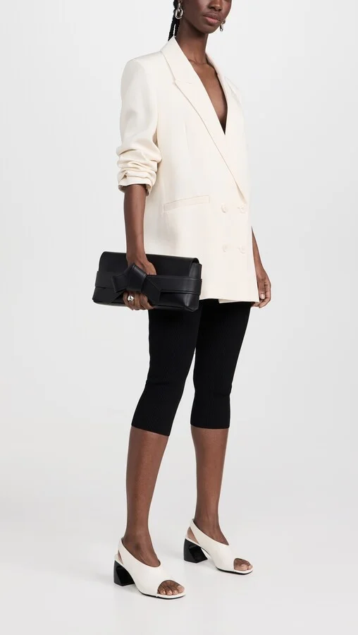 3.1 Phillip Lim ID Open Toe Slingback Crescent Heel Sandals - Image 2