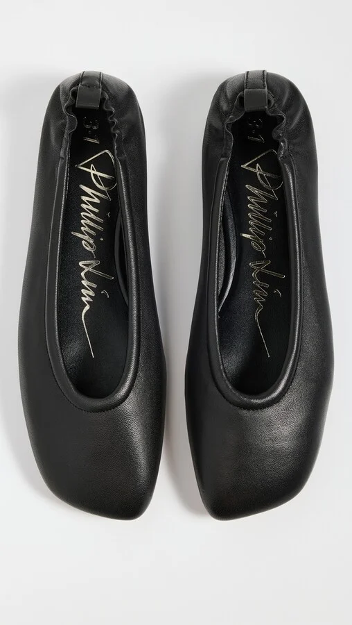 3.1 Phillip Lim ID Stretch Back Ballet Flats - Image 3
