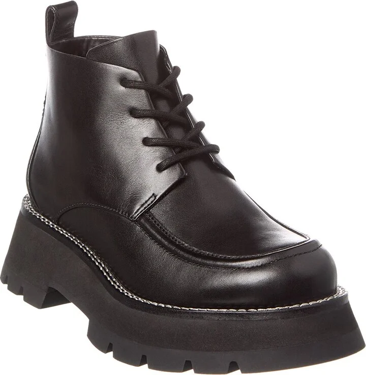 3.1 Phillip Lim Kate Short Leather Combat Boot